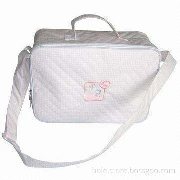 Full Flower Print Canvas Duffel Bag, Customized Logos Welcomed and Sized 35 x 14 x 25cm